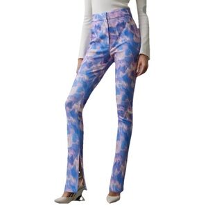 Anthropologie Audette Effie Pants Blue Pink Purple Women's Size Medium